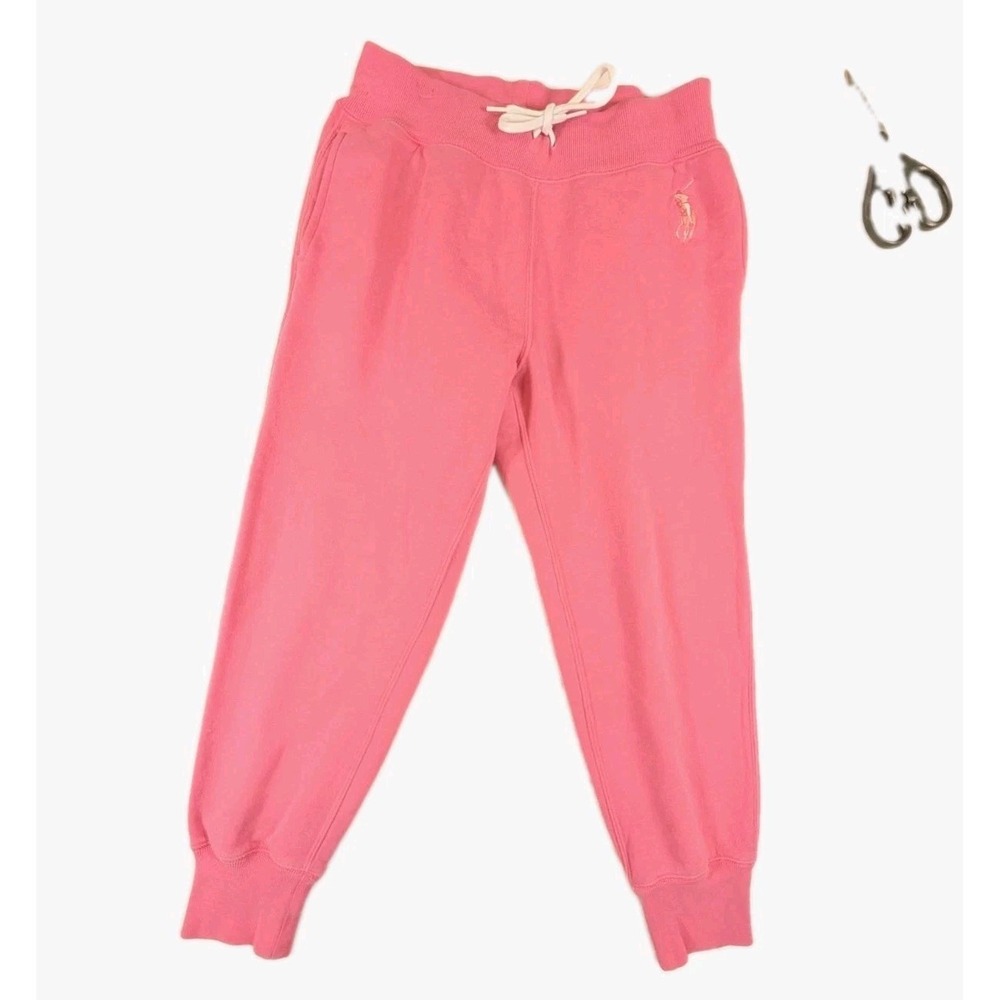 Ralph Lauren Pink Pony Sweatpants Womens Small P Pink Jogger Pants 20 Limited